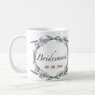 Lavender en Eucalyptus Bridesmaid Koffiemok