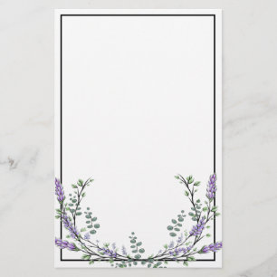 Lavender en Eucalyptus Briefpapier