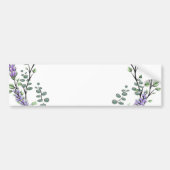 Lavender en Eucalyptus Bumpersticker (Voorkant)