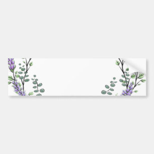Lavender en Eucalyptus Bumpersticker