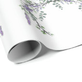 Lavender en Eucalyptus Cadeaupapier (Rol Hoek)