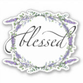 Lavender en Eucalyptus Fearless Sticker (Voorkant)