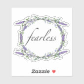 Lavender en Eucalyptus Fearless Sticker (Vel)