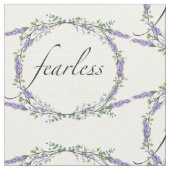 Lavender en Eucalyptus Fearless Stof (Close Up)