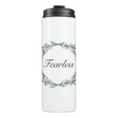 Lavender en Eucalyptus Fearless Thermosbeker (Voorkant)