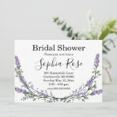 Lavender en Eucalyptus Kaart (Staand voorkant)