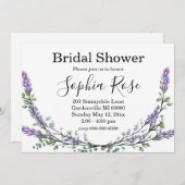 Lavender en Eucalyptus Kaart (Voorkant / Achterkant)