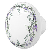 Lavender en Eucalyptus Keramische Knop (Rechts)