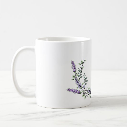 Lavender en Eucalyptus Koffiemok (Links)