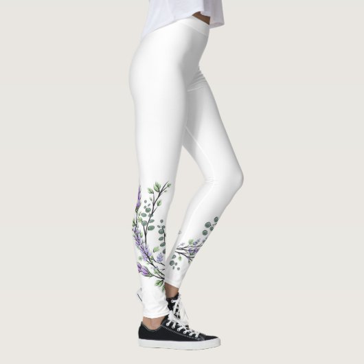 Lavender en Eucalyptus Leggings (Rechts)