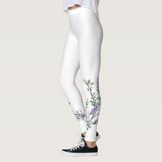 Lavender en Eucalyptus Leggings (Links)
