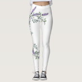 Lavender en Eucalyptus Leggings (Voorkant)