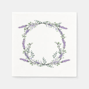 Lavender en Eucalyptus Napkins Servet