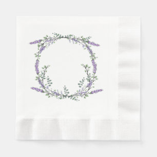 Lavender en Eucalyptus Napkins Servet