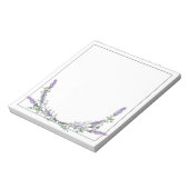 Lavender en Eucalyptus Notitieblok (Linkerzijde)