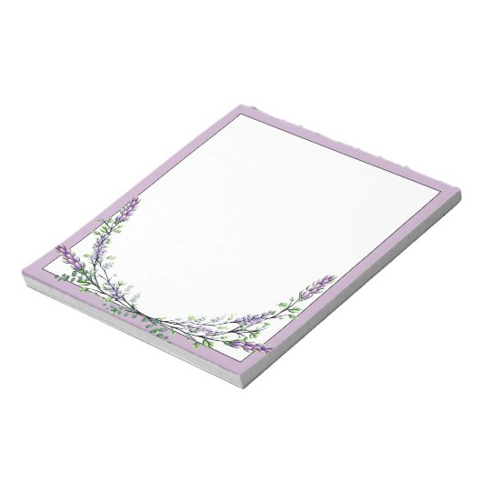 Lavender en Eucalyptus Notitieblok (Linkerzijde)