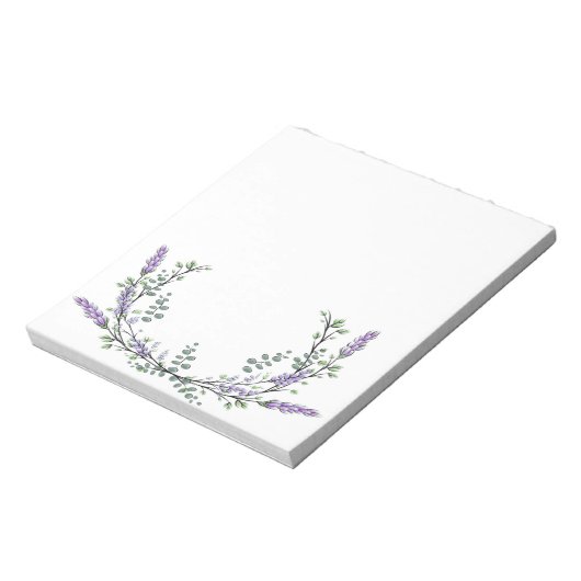 Lavender en Eucalyptus Notitieblok (Linkerzijde)