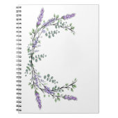Lavender en Eucalyptus Notitieboek (Voorkant)