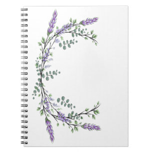 Lavender en Eucalyptus Notitieboek