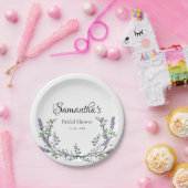 Lavender en Eucalyptus Papieren Bordje (Feest)