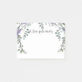 Lavender en Eucalyptus Post-it® Notes (Voorkant)