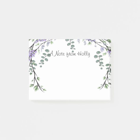 Lavender en Eucalyptus Post-it® Notes (Voorkant)