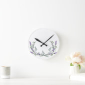 Lavender en Eucalyptus Ronde Klok (Huis)