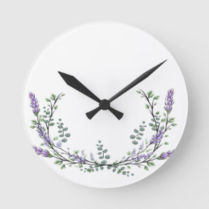 Lavender en Eucalyptus Ronde Klok