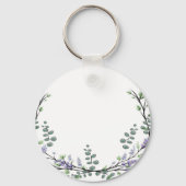 Lavender en Eucalyptus Sleutelhanger (Voorkant)