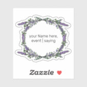 Lavender en Eucalyptus Sticker (Vel)