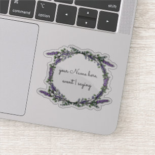 Lavender en Eucalyptus Sticker