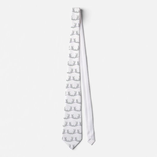 Lavender en Eucalyptus Stropdas (Voorkant)