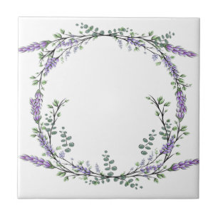Lavender en Eucalyptus Tegeltje