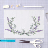 Lavender en Eucalyptus Tissuepapier (Craft)