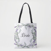 Lavender en Eucalyptus Tote Bag (Voorkant)