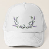 Lavender en Eucalyptus Trucker Pet (Voorkant)