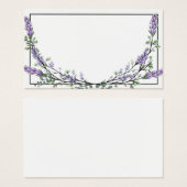 Lavender en Eucalyptus Visitekaartje (Voorkant /achterkant)