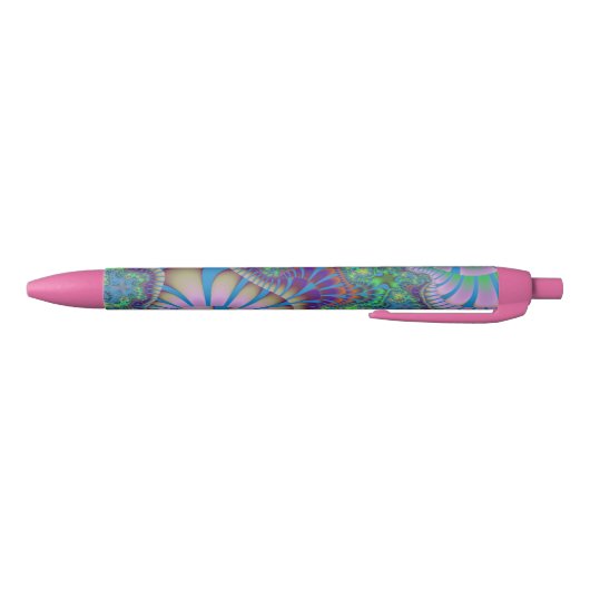 Lavender en Green Melt Zwarte Inkt Pen (Bodem)