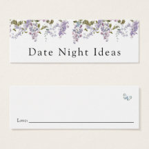 Lavender en Lilacs Night Idea Kaart