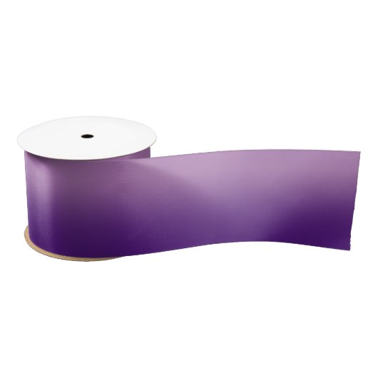 Lavender en Royal Paarse Ombre Satijnen Lint (Spoel)
