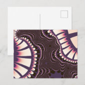 Lavender en Roze achtervoegsel Briefkaart (Voorkant / Achterkant)