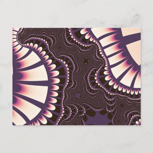Lavender en Roze achtervoegsel Briefkaart (Voorkant)