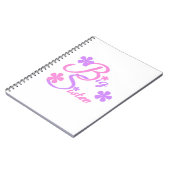 Lavender en Roze Big Sister Gifts Notitieboek (Linkerzijde)