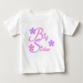 Lavender en roze Big Sister Tshirts en Gifts (Voorkant)