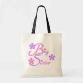 Lavender en roze Big Sister Tshirts en Gifts Tote Bag (Voorkant)