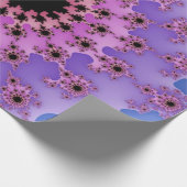 Lavender en roze oog cadeaupapier (Hoek)