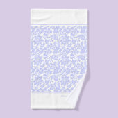 Lavender en White Damask Bad Handdoek (Handdoek)