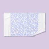 Lavender en White Damask Bad Handdoek (Handdoek)