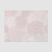 Lavender en White Flower Burst Tissuepapier (Voorkant)