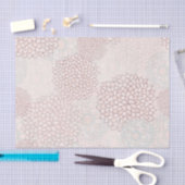Lavender en White Flower Burst Tissuepapier (Craft)
